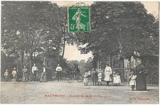 FR59 HAUTMONT Bois Quesnoy Entree animee enfant velo