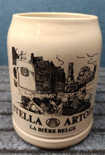 Chope bière stella - à,