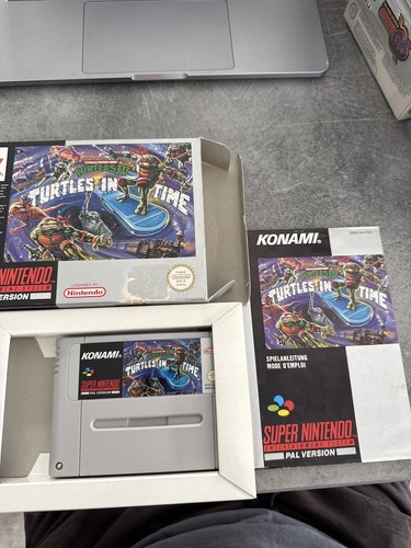 Jeu snes teenage - snes, mutant