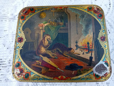 ancienne boite à biscuits en