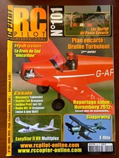 RC PILOT n°101 du 4/2012; Plan encarté Druine Turbulent/ EasyStar II RR Multiple