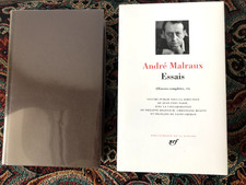 LA PLÉIADE      ANDRÉ MALRAUX      OEUVRES  COMPLÈTES  VI  (6)   ESSAIS    2010