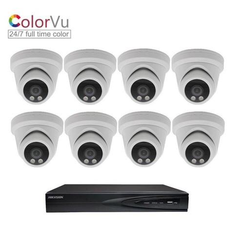 Caméra dôme 8x5mp vai2347hk - dôme,