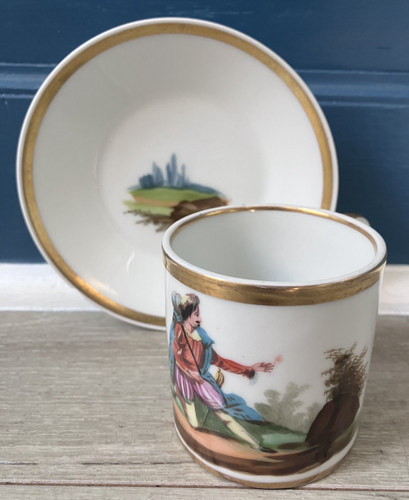 Jolie tasse porcelaine xixéme - jolie,