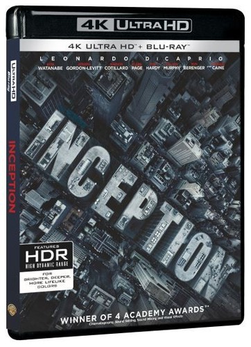 Inception blu ray 4k ultra - -,