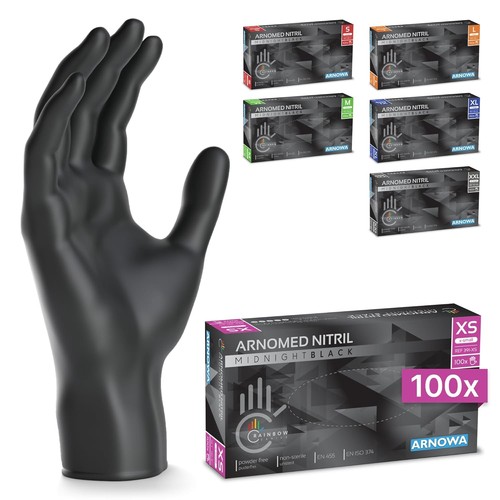 Arnomed gants nitrile - nitrile, x100