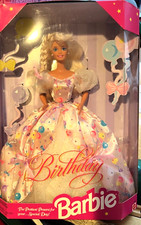 BIRTHDAY Barbie 1996 BALLOON &