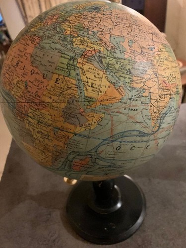 Globe terrestre forest 1880 - terrestre,