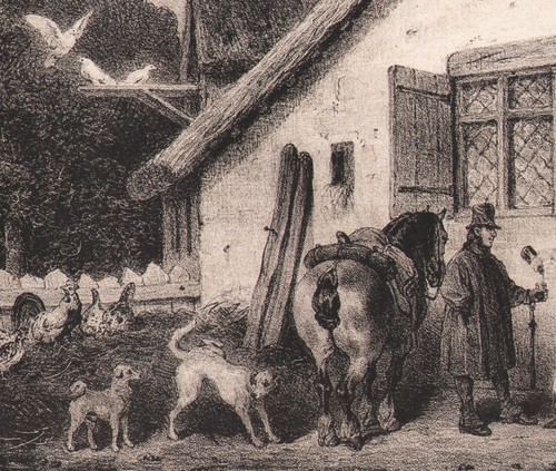 1834 lithographie maquignon - 1834,