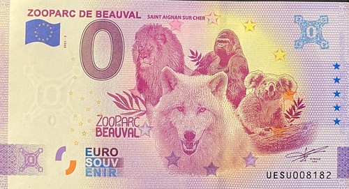 Billet euro zooparc - euro,