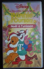 K7 VHS/Film Winnie l'Ourson Noël à l'unissons Disney