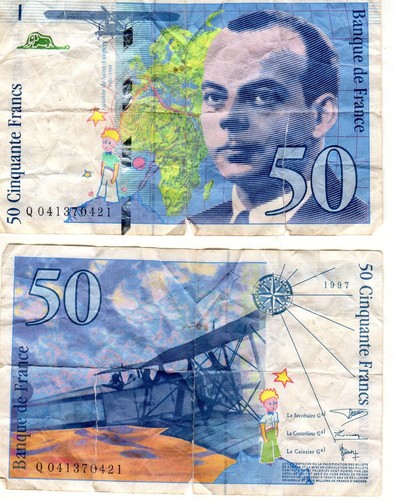 France billet francs - de, 50