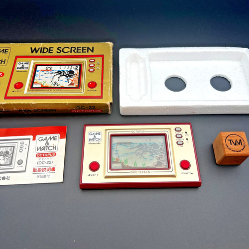 Nintendo game watch octopus - game,