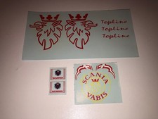 1/24 KFS DECALQUES POUR MAQUETTE CAMION SCANIA TOPLINE