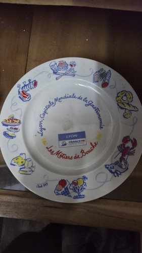 Assiette officielle france - assiette,