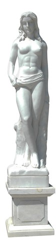 Sculpture marbre blanc - en,