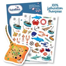 Gommettes - Mer - Poisson -