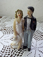 FIGURINES COUPLE MARIES RESINE