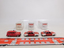 Wiking 3x opel pompier - h0,