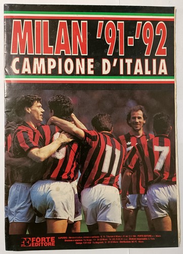 Milan 1991 champion - milan,