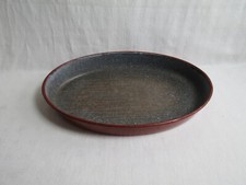 ancien plat à four en tôle émaillée