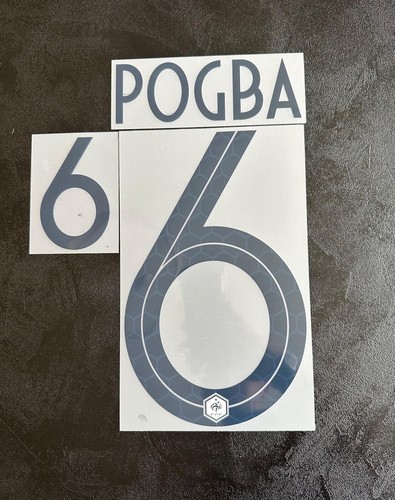Flocage officiel pogba equipe - flocage,