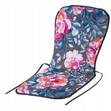 Coussin KADAX pour fauteuil de jardin, fleurs, 75 x 37 x 2 cm