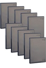 Lot de 10 Boitiers DVD classiques noirs