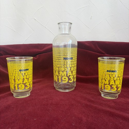 Carafe avec verres ricard - carafe,