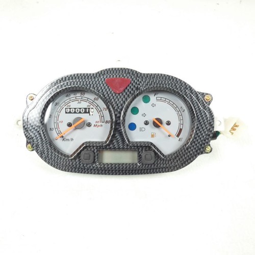Compteur carbone 80kmh - , 50mph