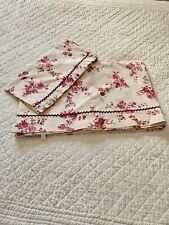 Drap plat + taie de traversin ANNE DE SOLENE pour un lit de 140 x 190 cm