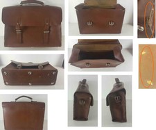 Belle sacoche cartable vintage « PTT » 