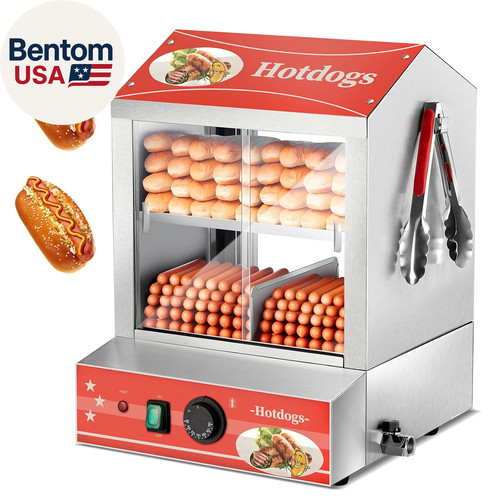 Hot dog steamer 5qt - dog, 28.5qt