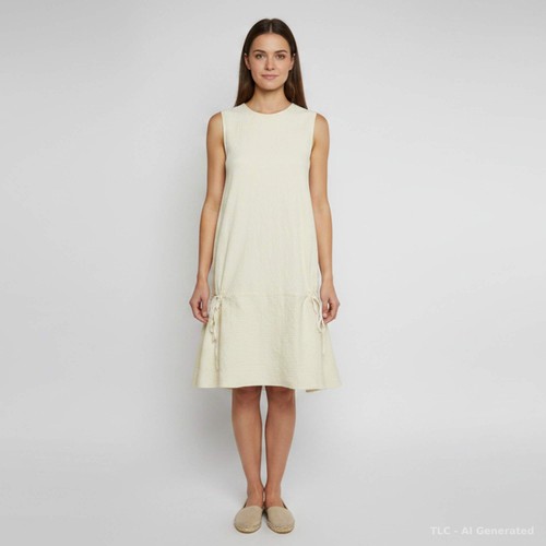Mini robe cloque coton - cloque, en