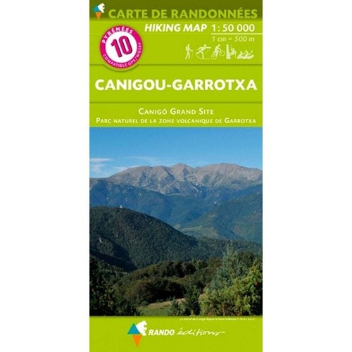 Pyrenees map canigou - map:, 10