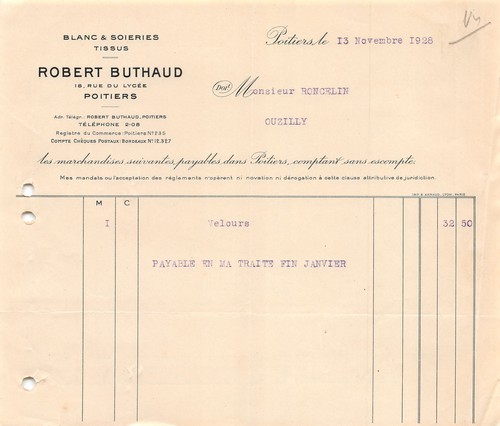 1928 blanc soieries robert - 1928, et