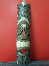 Tiki Masque Ethnique Plaque