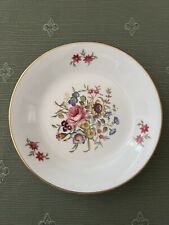 Vintage Royal Worcester Fine Bone China Soucoupe Bague Bibelot Thème Fleur Pl...