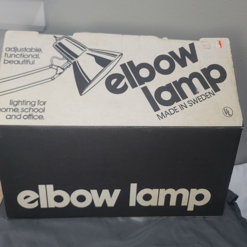 Vintage waso verken elbow lamp - vintage, waso-verken