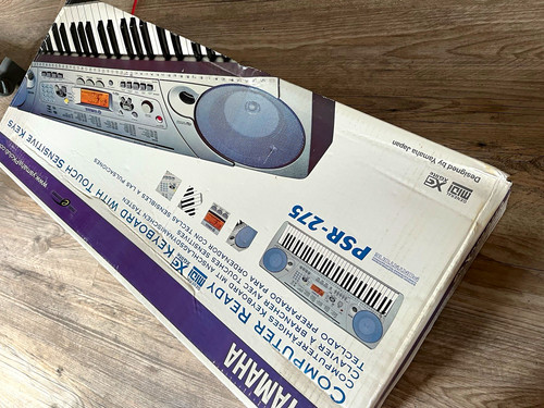 Yamaha psr 275 - psr-275, silver