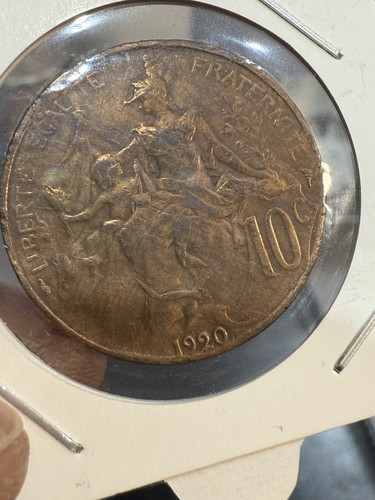 Centimes dupuis 1920 sup - 10,