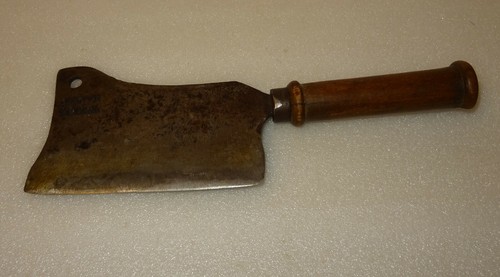 Ancien hachoir boucher pour - ancien,