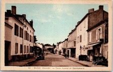 33 BAZAS - cours ausone et gendarmerie.