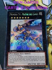 CARTE Yu Gi Oh NUMERO 74 : MAITRE DES LAMES NUMH-FR032 1ère édition