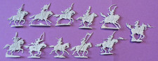 Plats d'étain - Zinnfiguren - plats d'étain : 11 cavaliers russes premier empire
