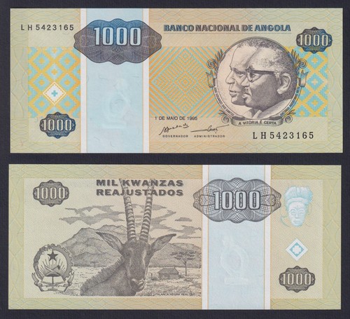 Billet angola 1000 kwanzas - billet,