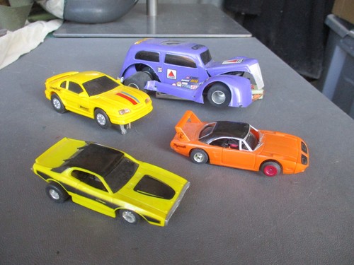 Vtg slot car lot - slot, tyco