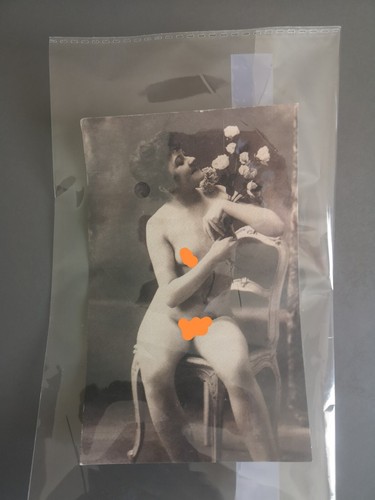 Artistique photo ancienne - nu,