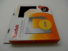 Kodak Designer Face Plate Brushed Metal Black Digital Picture Frame DPF800 New