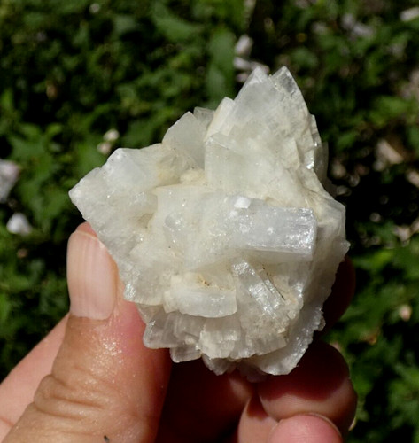 Baryte crêtée bleutée - bleutée, 4x4cm